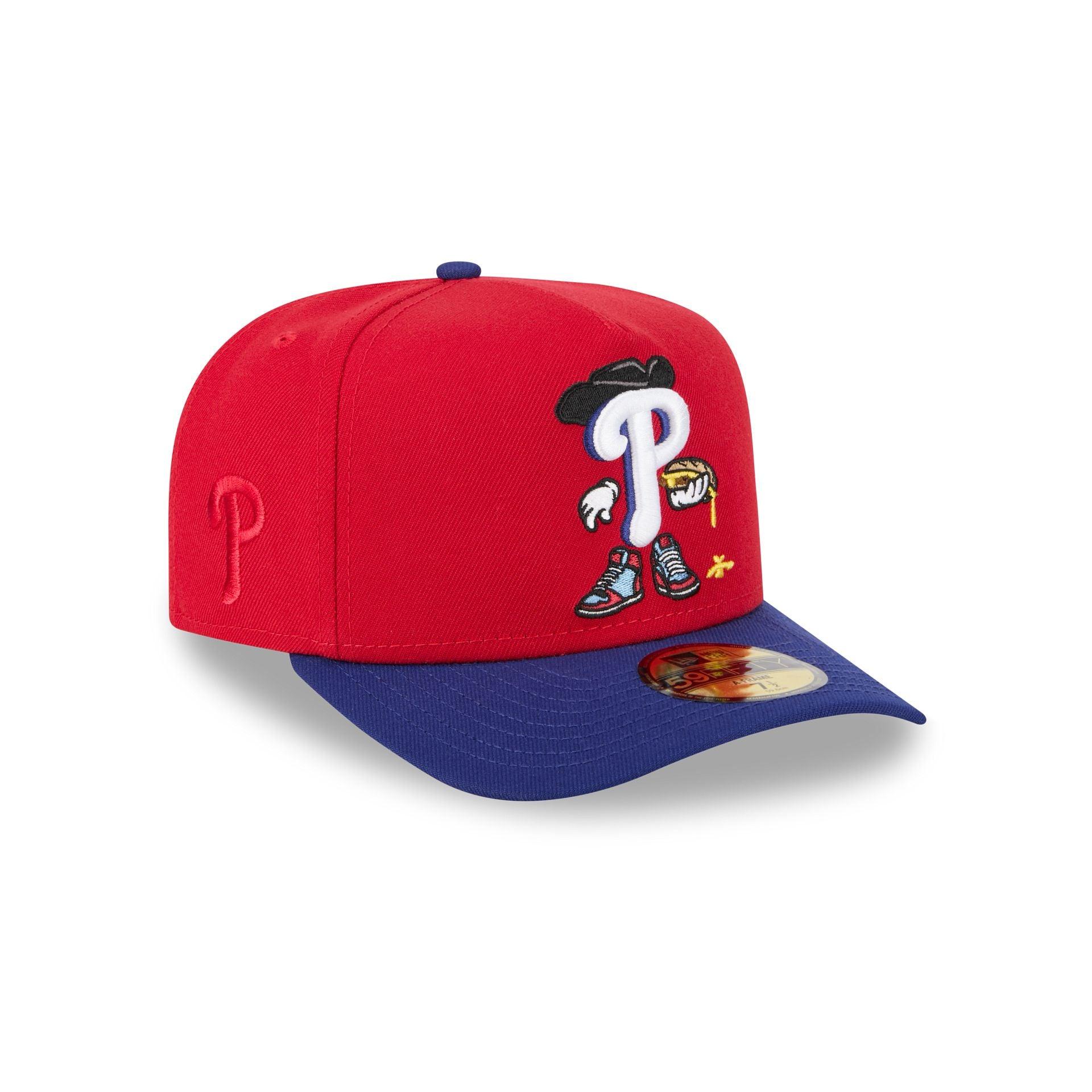 Philadelphia Phillies Cartoon 59FIFTY A-Frame Fitted Hat Male Product Image