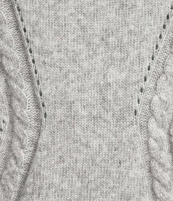 Investments Solid Long Sleeve Mock Neck Pullover Sweater Product Image