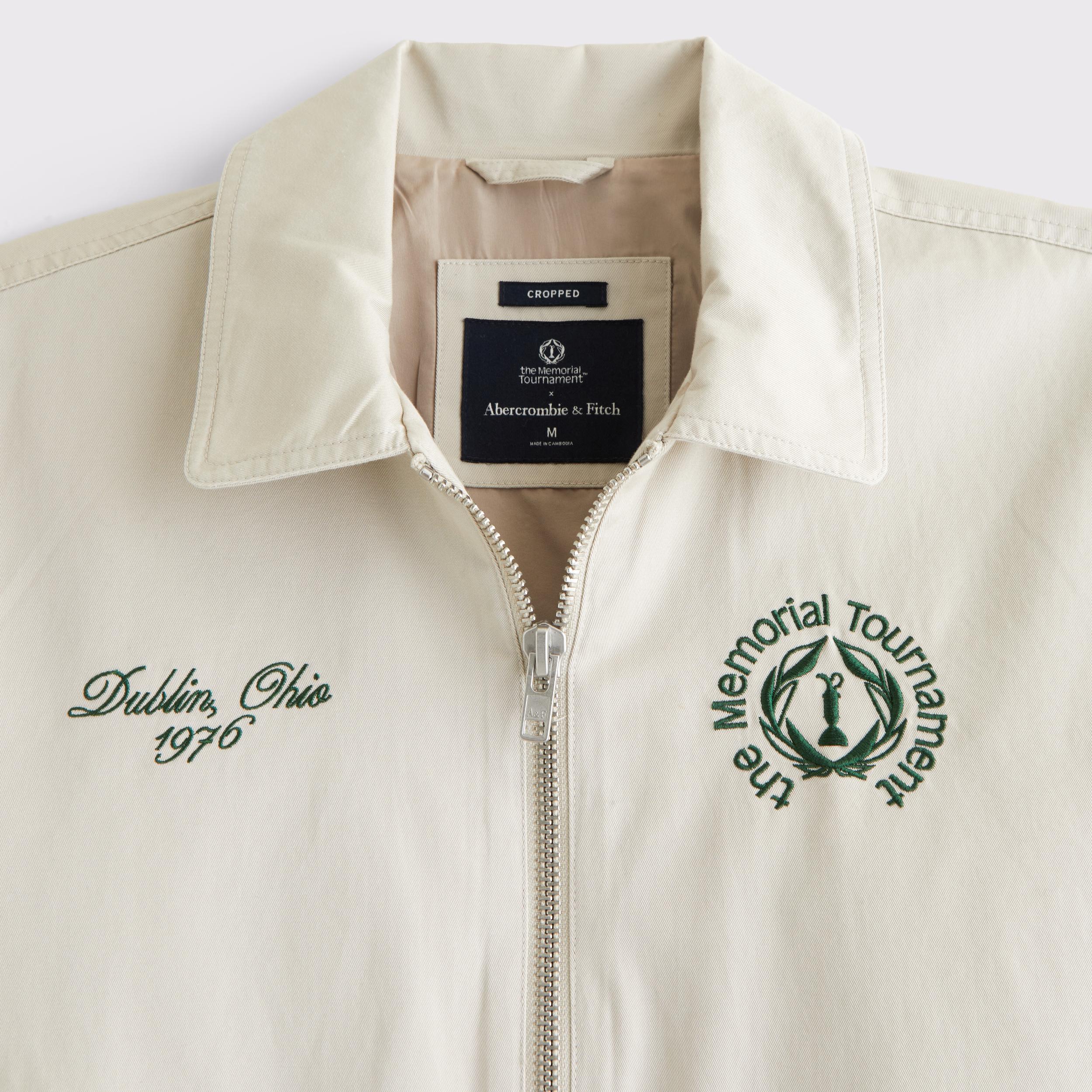 Memorial Tournament Cropped Zip Jacket Product Image
