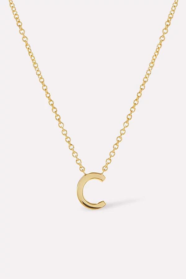 Ana Luisa Gold Letter Initial Necklace, Womens at Urban Outfitters Product Image