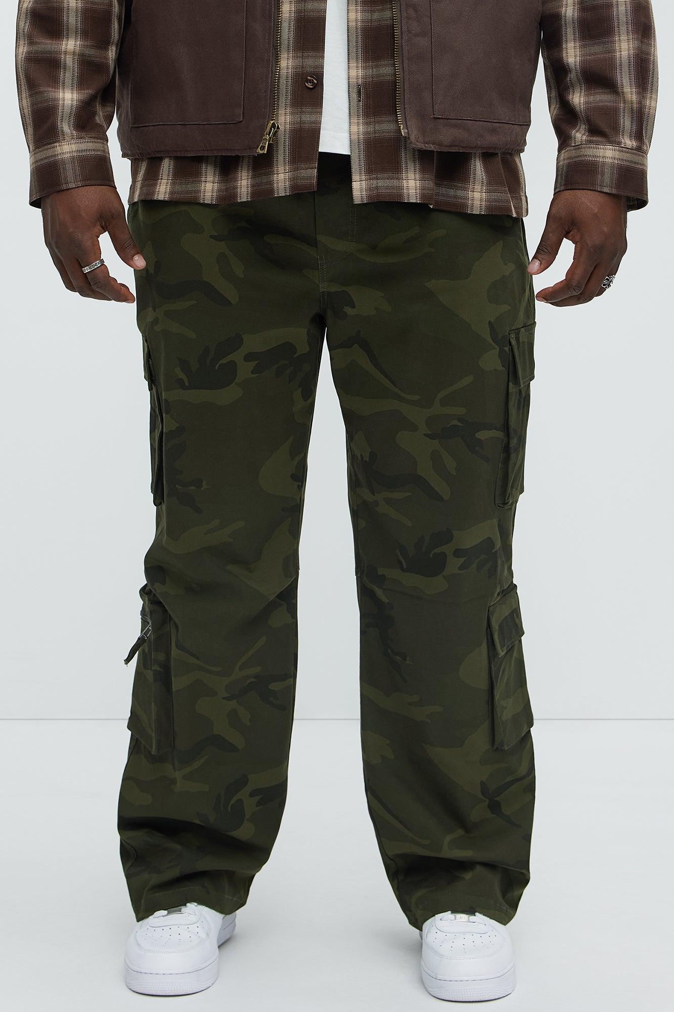 Stay On It Straight Cargo Pants - Camouflage Product Image