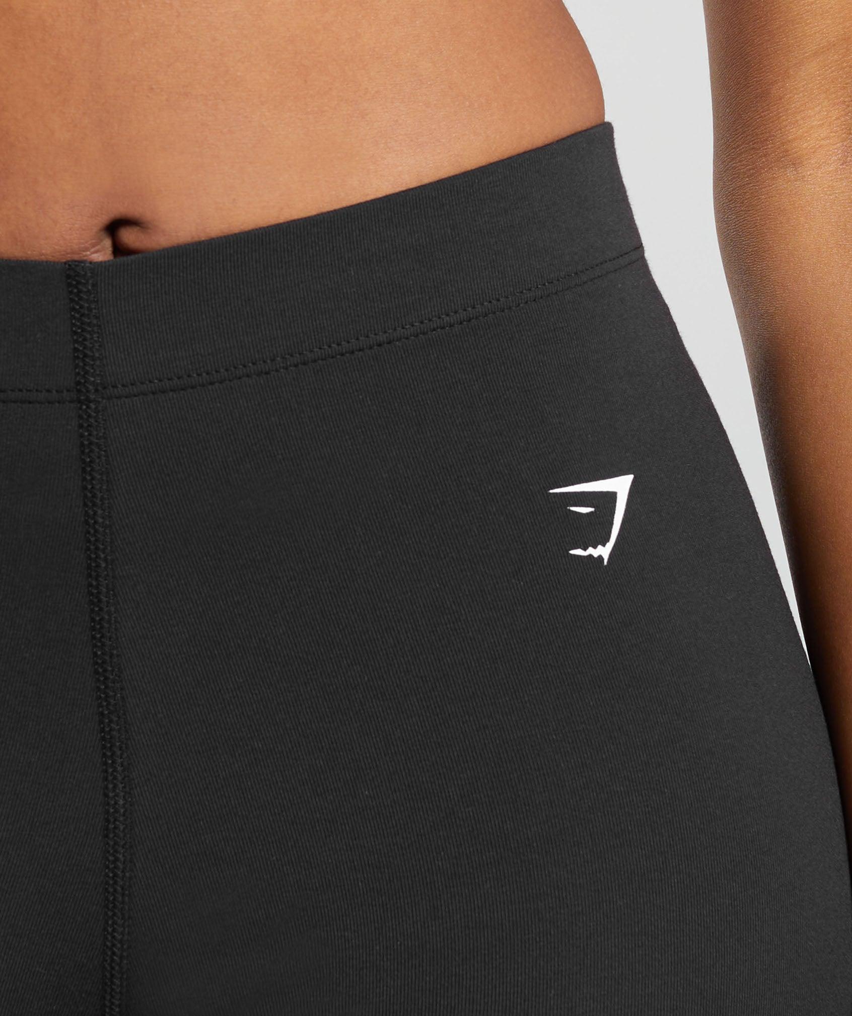Gymshark Everyday Cotton Shorts - Black Female Product Image