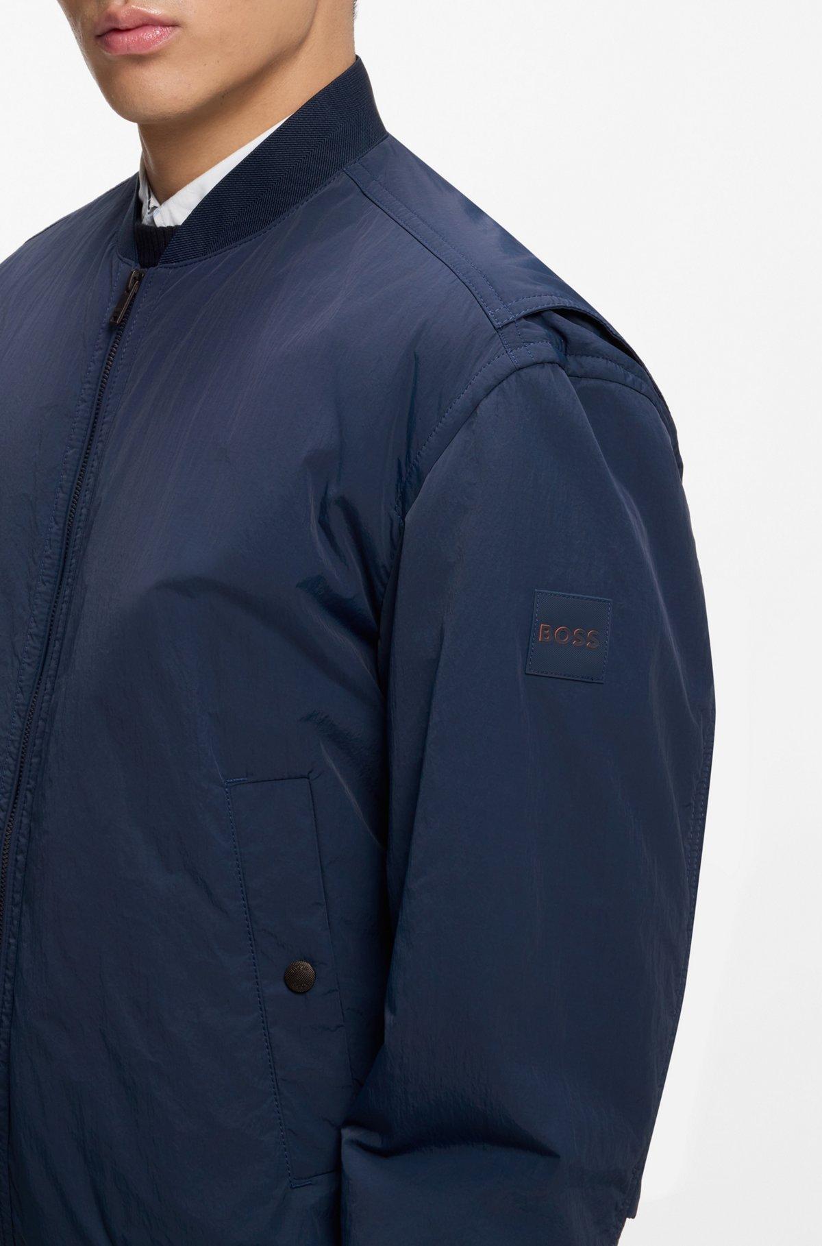 Water-repellent bomber jacket in cotton-touch fabric Product Image
