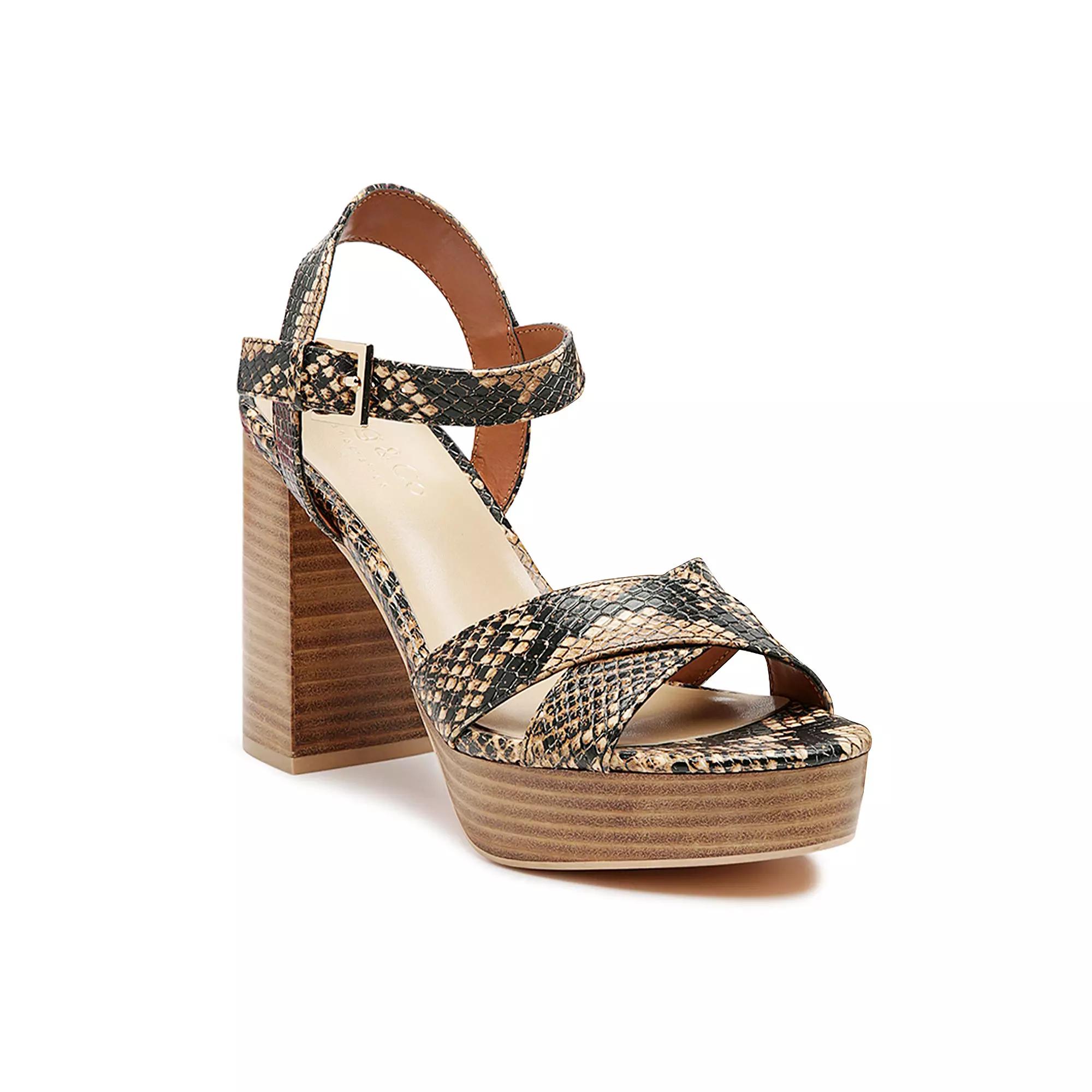 Rag & Co Chypre Women's Leather Dress Sandals, Size: 5 Product Image