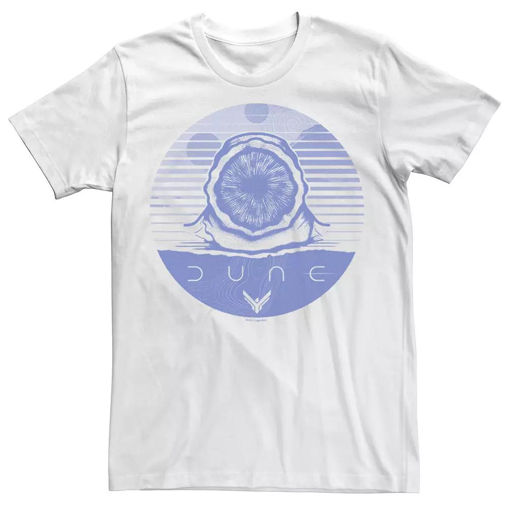 Men's Dune Arrakis Stamp Logo Tee, Boy's, Size: Large, White Product Image