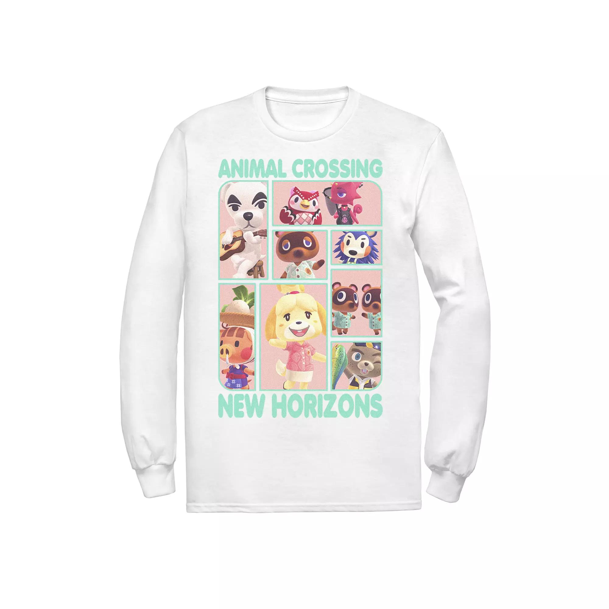 Men's Animal Crossing New Horizons Group Box Up Tee,  Product Image
