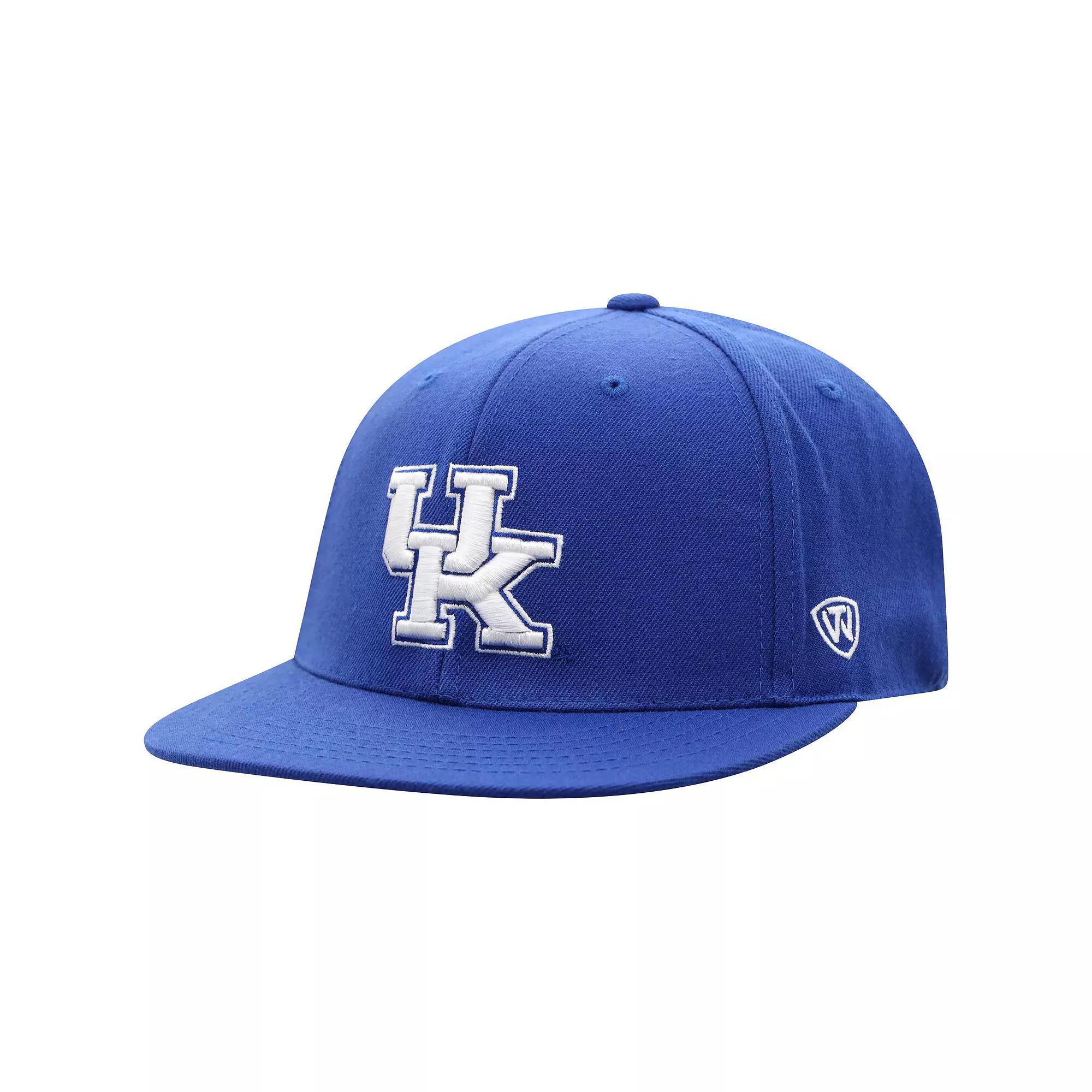 Men's Top of the World Royal Kentucky Wildcats Team Color Fitted Hat, Size: 7 1/8, Blue Product Image