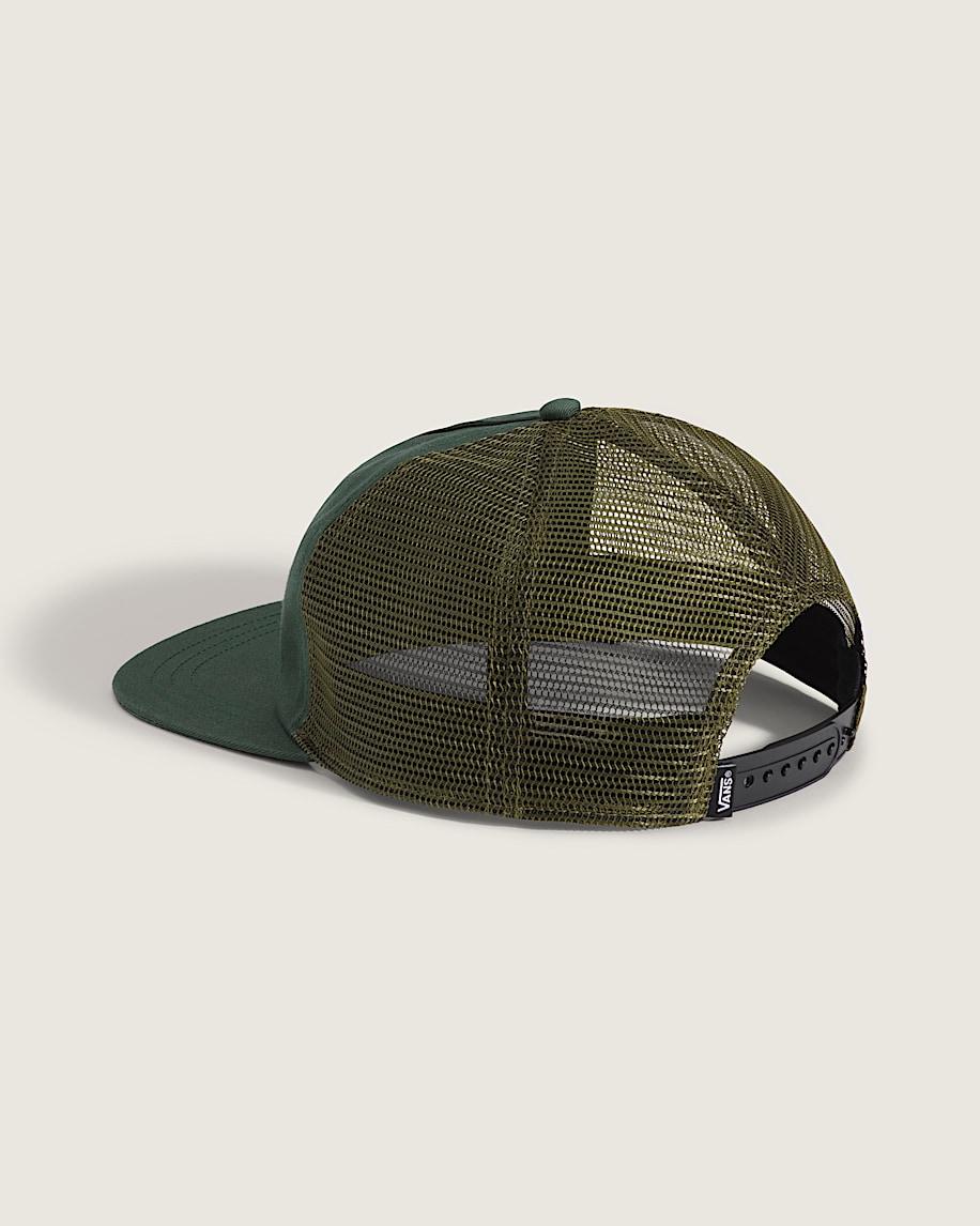 Amando Trucker Hat in Dried Kelp Green| Vans US Product Image