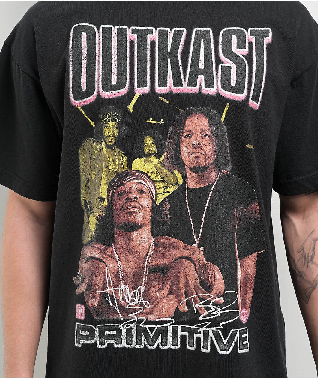 Primitive x Outkast Headline Black T-Shirt Product Image