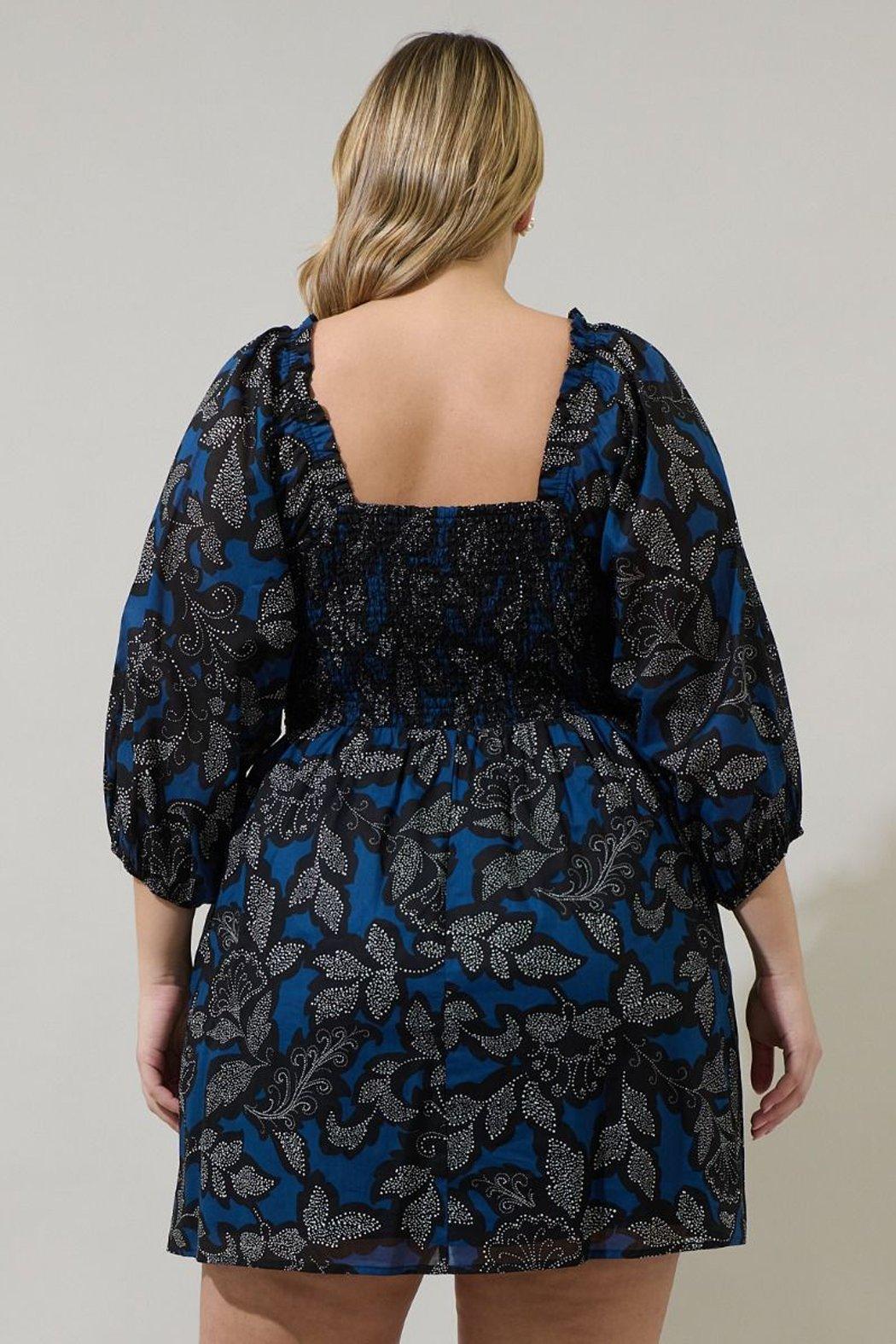 Aurina Smocked Mini Dress Product Image