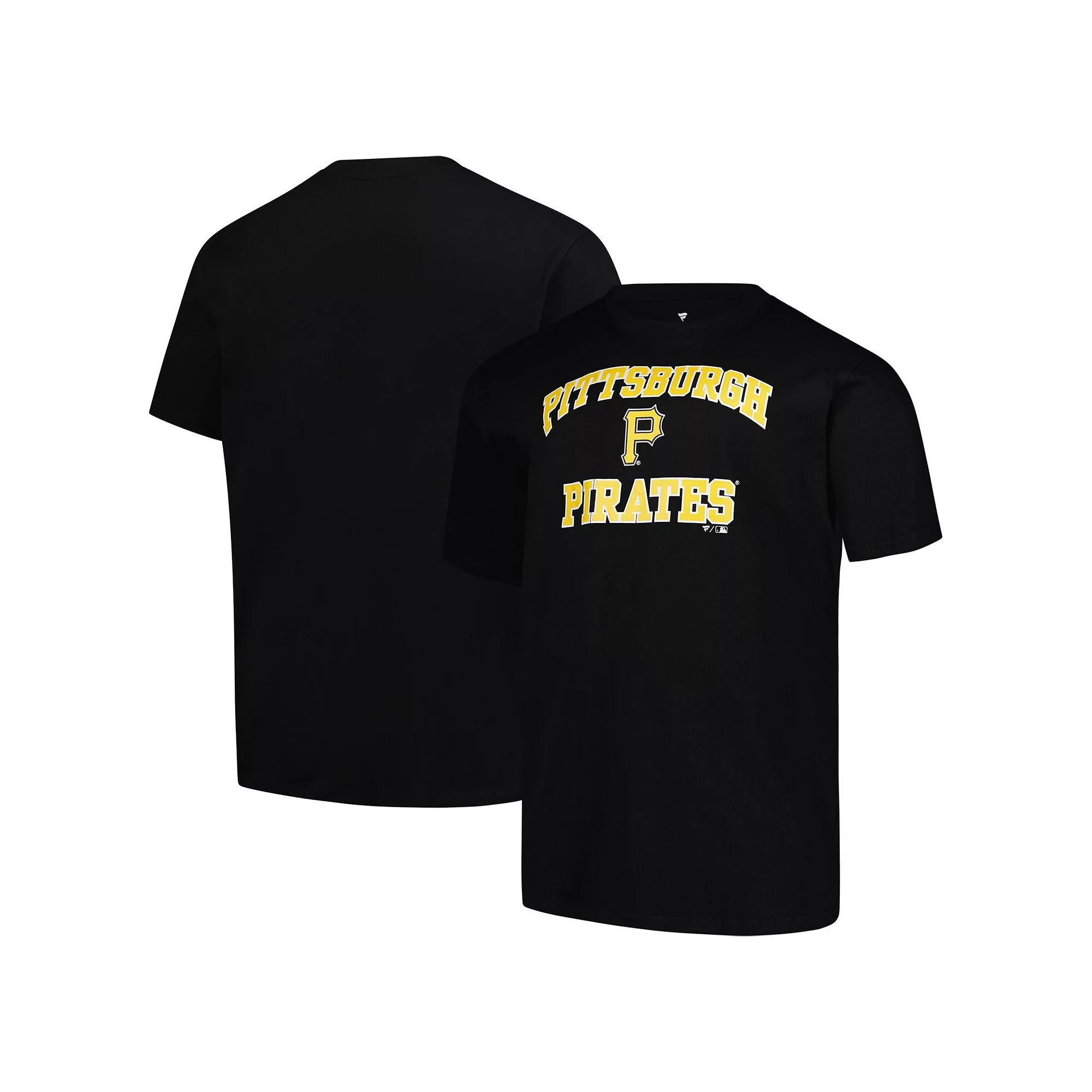 Men's Profile Black Pittsburgh Pirates Big & Tall Heart & Soul T-Shirt,  Product Image
