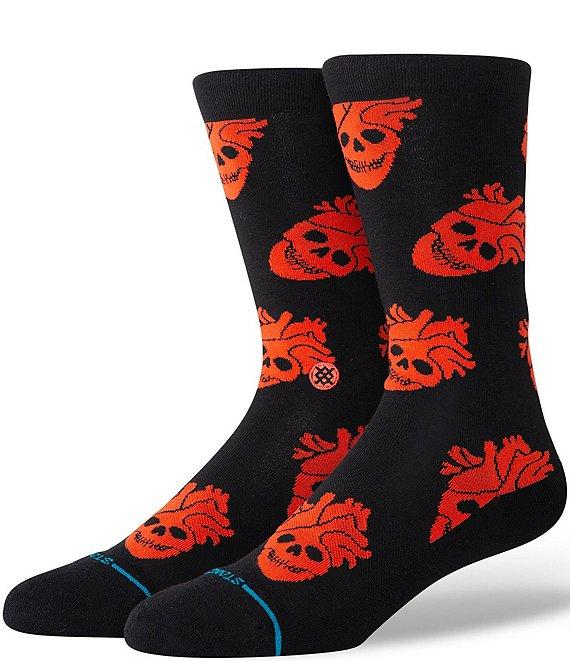 Stance Fallin In Skull Crew Socks Product Image