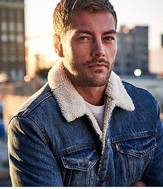 Levi's® Type III Sherpa Denim Trucker Jacket Product Image