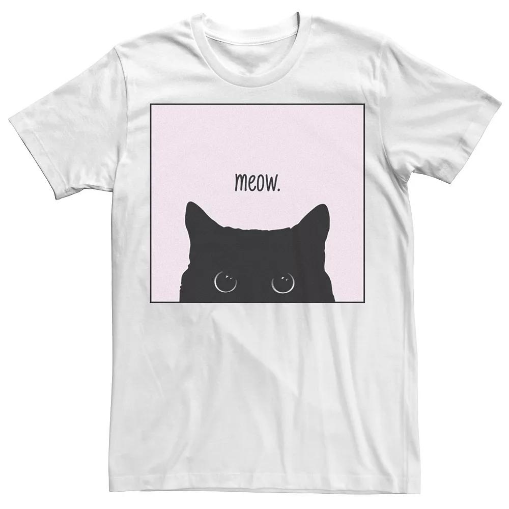 Men's Meow Cat Pop Art Tee,  Product Image