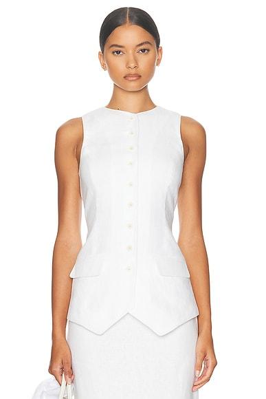 Linen Button Tunic Product Image