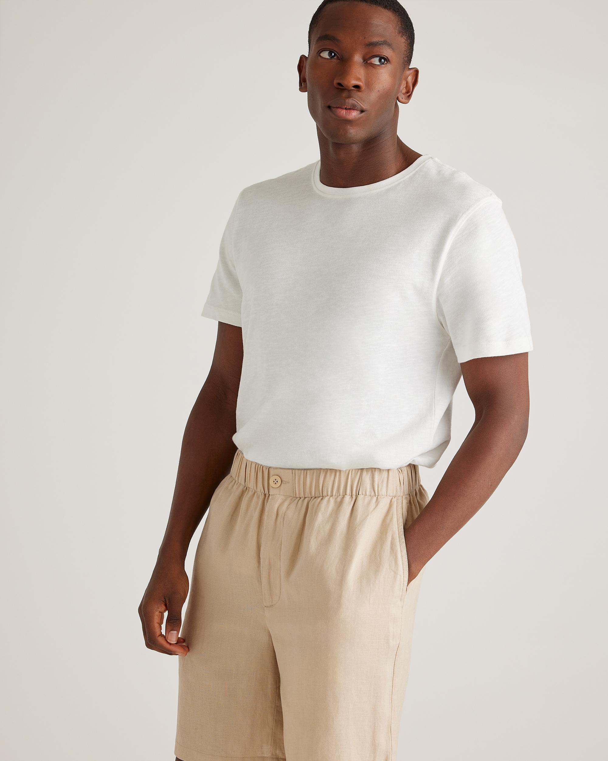 Quince | Men's 100% European 8" Linen Shorts Product Image