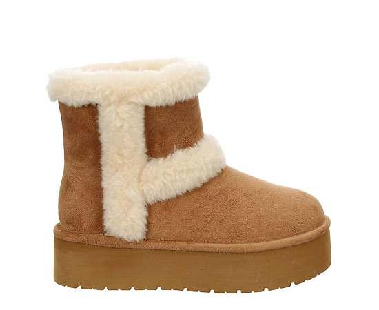 Madden Girl Womens Everett Fur Boot Product Image