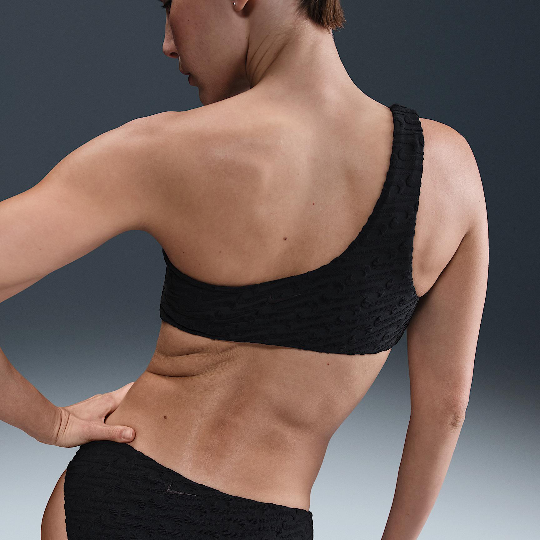 Nike Womens Swim Swoosh Link Terry Hipster Bikini Bottom | NESSF256-001 Product Image