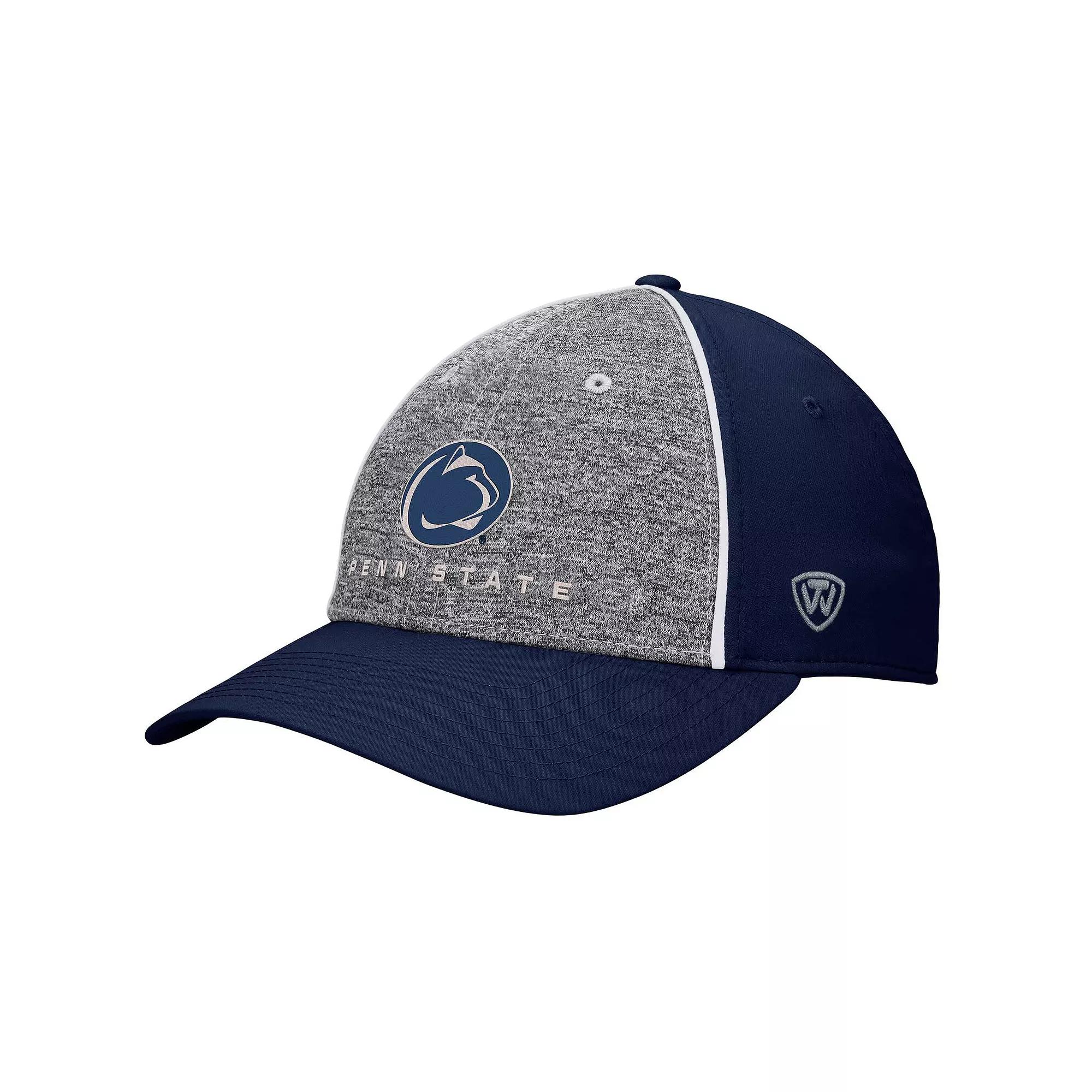 Men's Top of the World Heather Gray Penn State Nittany Lions Nimble Adjustable Hat, Grey Product Image