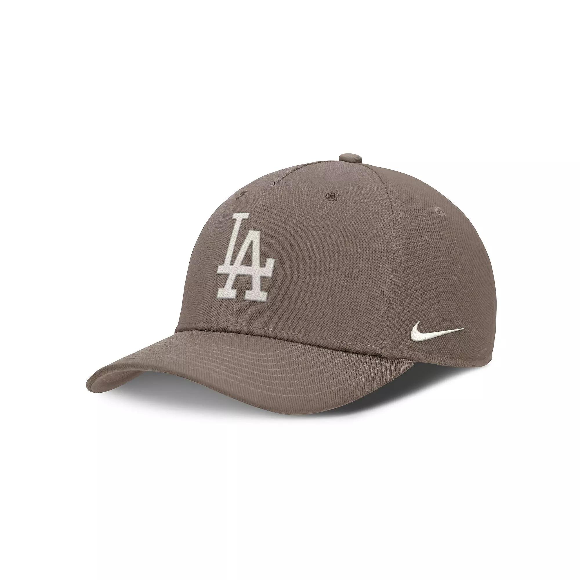 Men's Nike Brown Los Angeles Dodgers Rise Performance Adjustable Hat, Size: Medium/Large Product Image