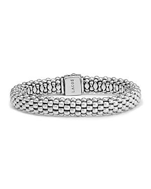 Lagos Sterling Silver Caviar Oval Rope Bracelet Product Image