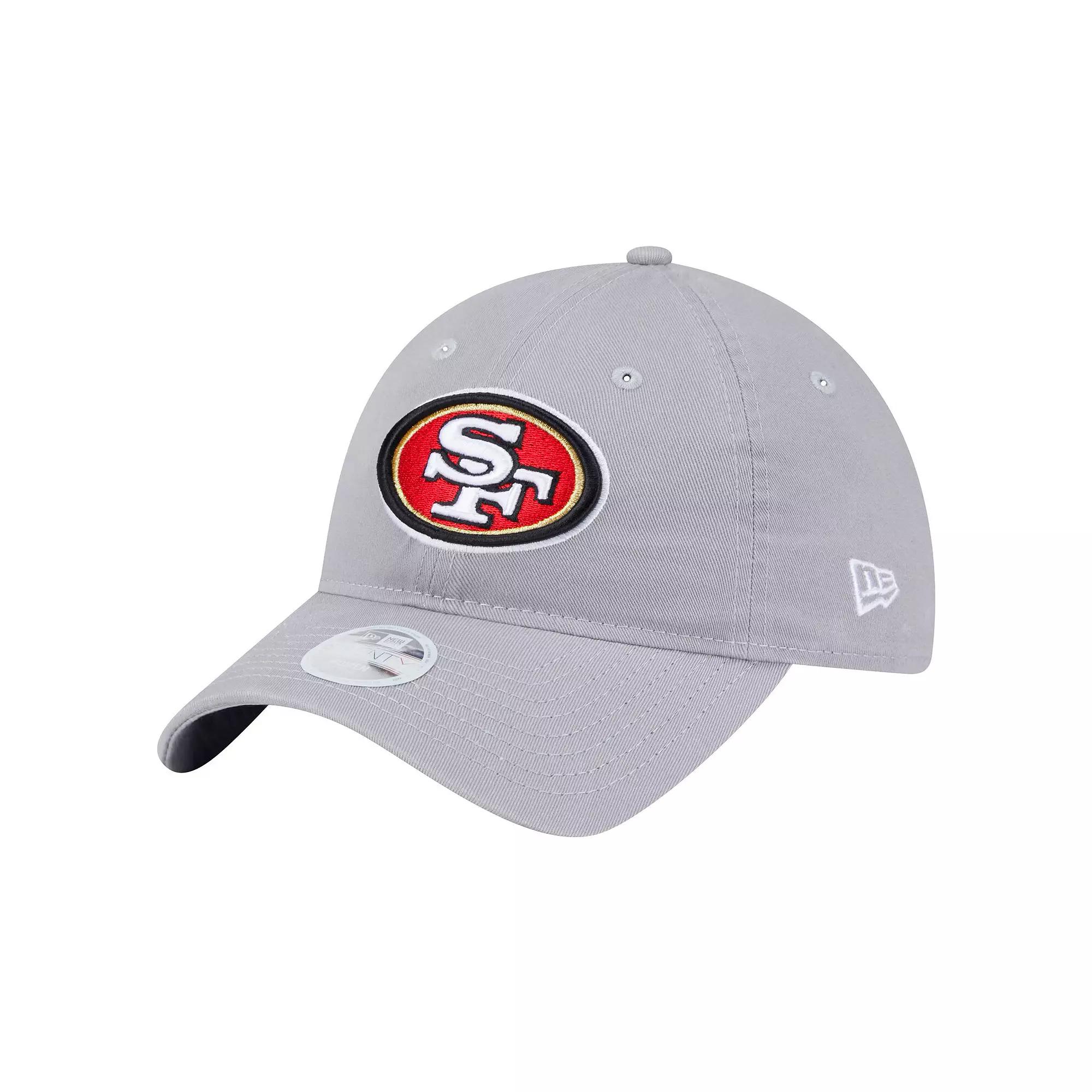 Women's New Era Gray San Francisco 49ers Main 9TWENTY Adjustable Hat, Grey Product Image