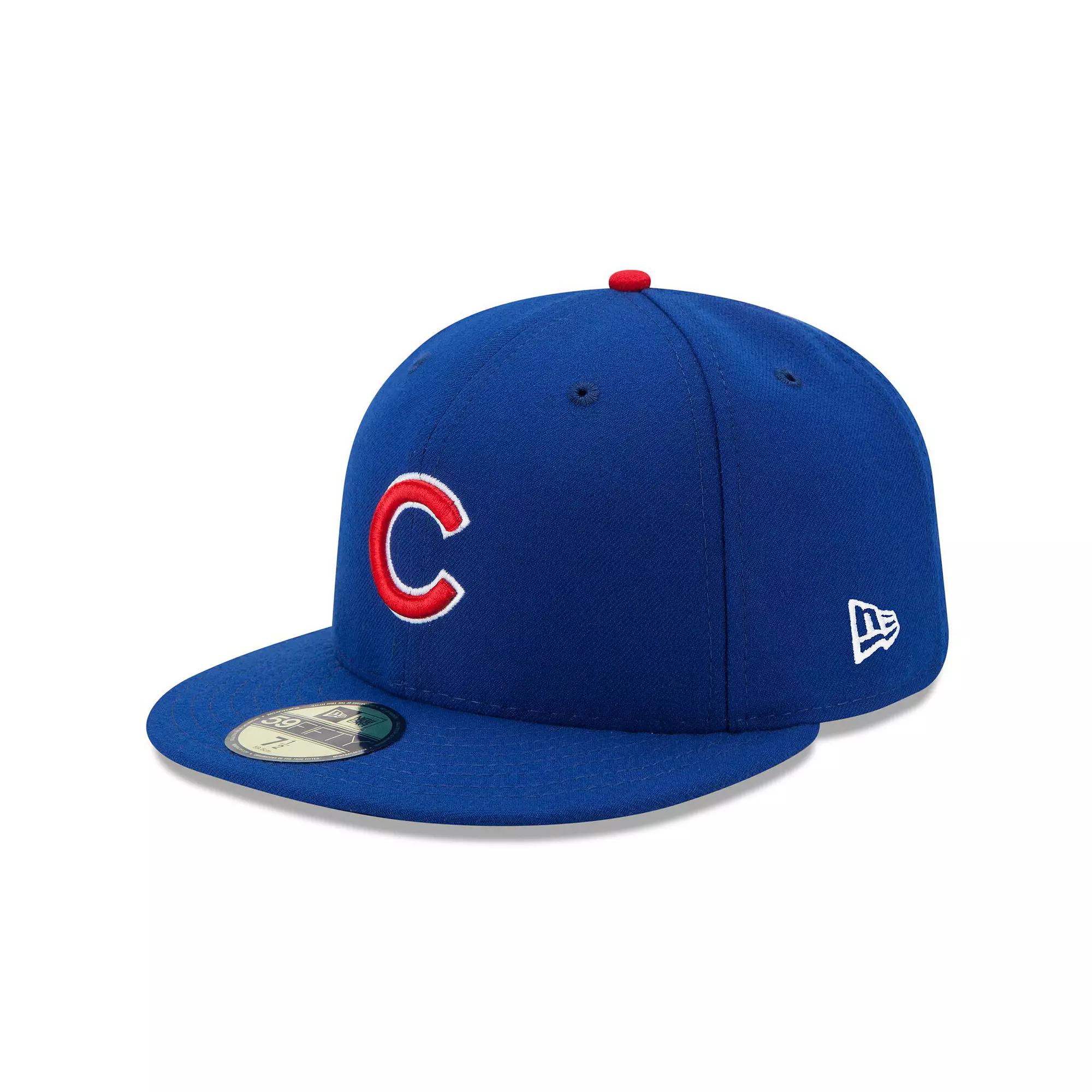 Men's New Era Royal Chicago Cubs Authentic Collection On Field 59FIFTY Fitted Hat,  Product Image