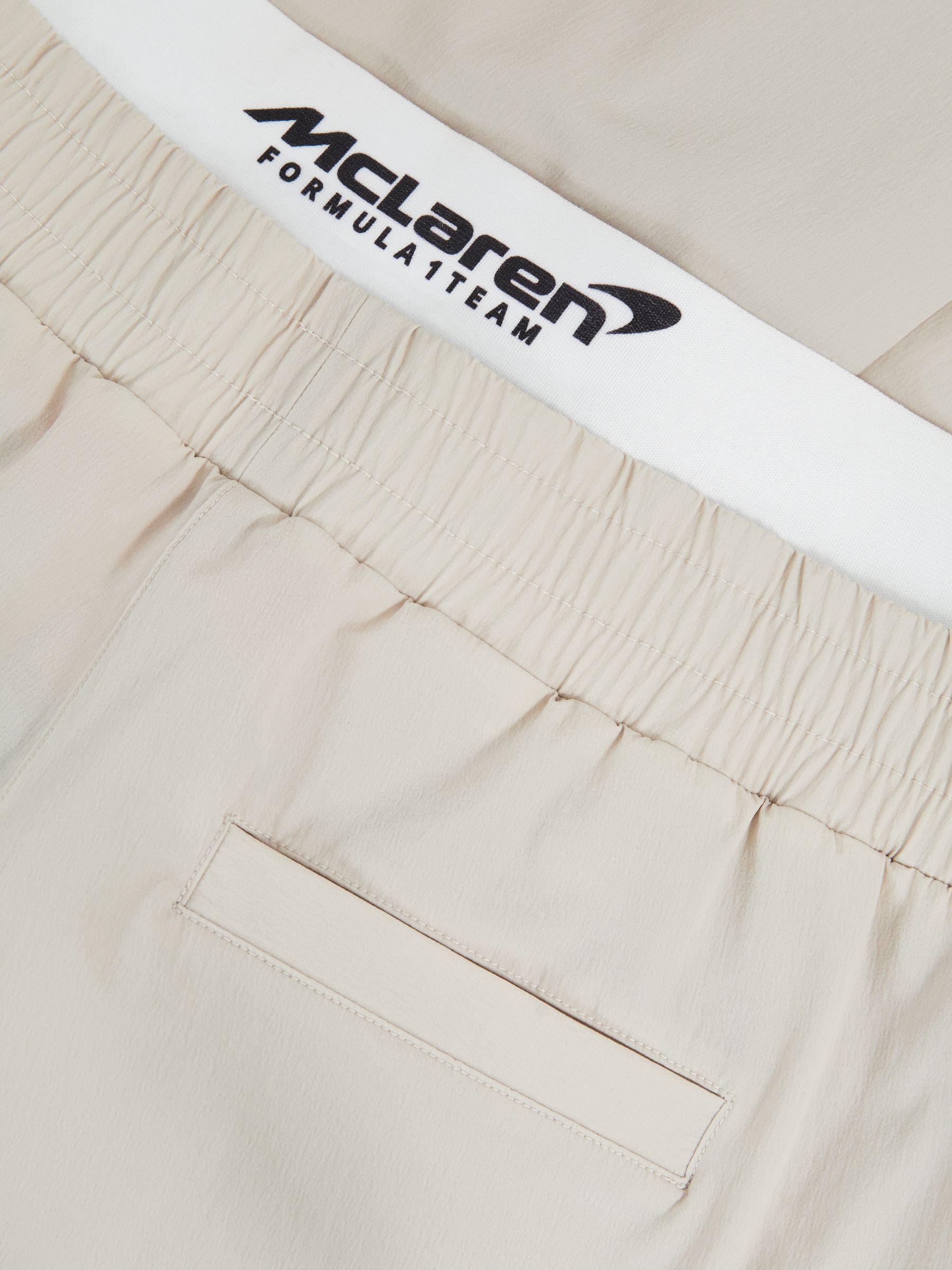 McLaren F1 Team Boxer-Waist Trousers in Stone Product Image