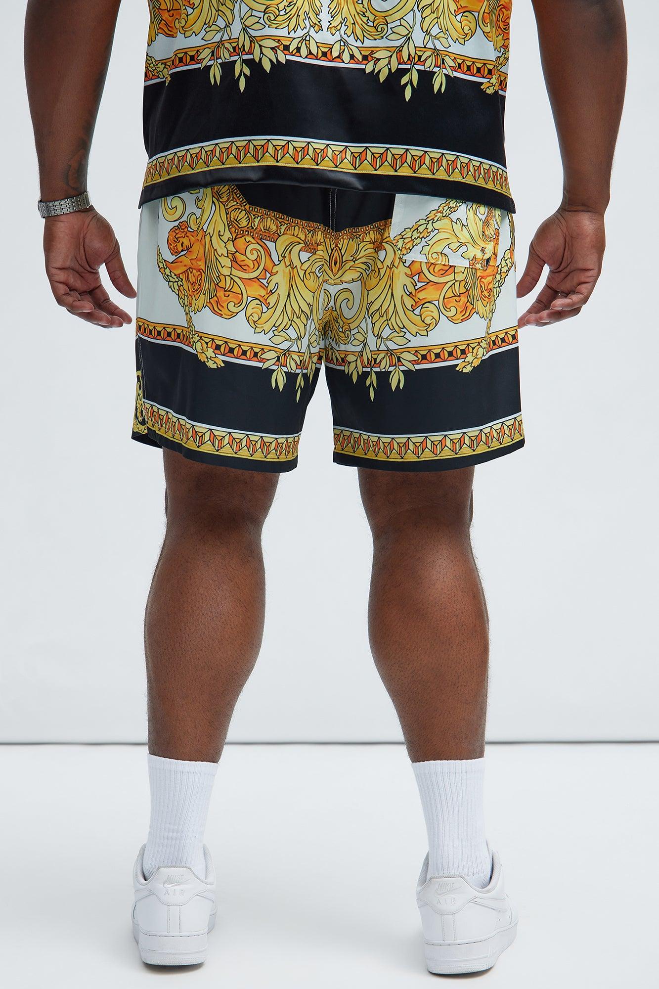 Del Roma Swim Classic Trunk - Black/combo Product Image