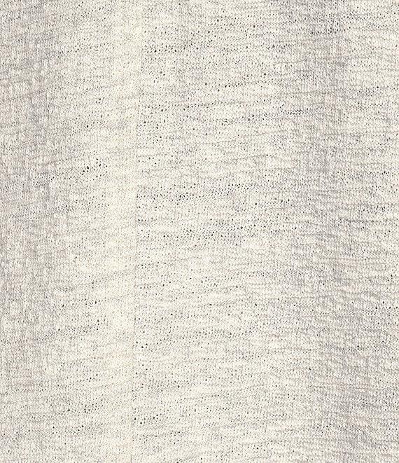 Eileen Fisher Organic Cotton Knit Crew Neck Short Sleeve Tee Product Image