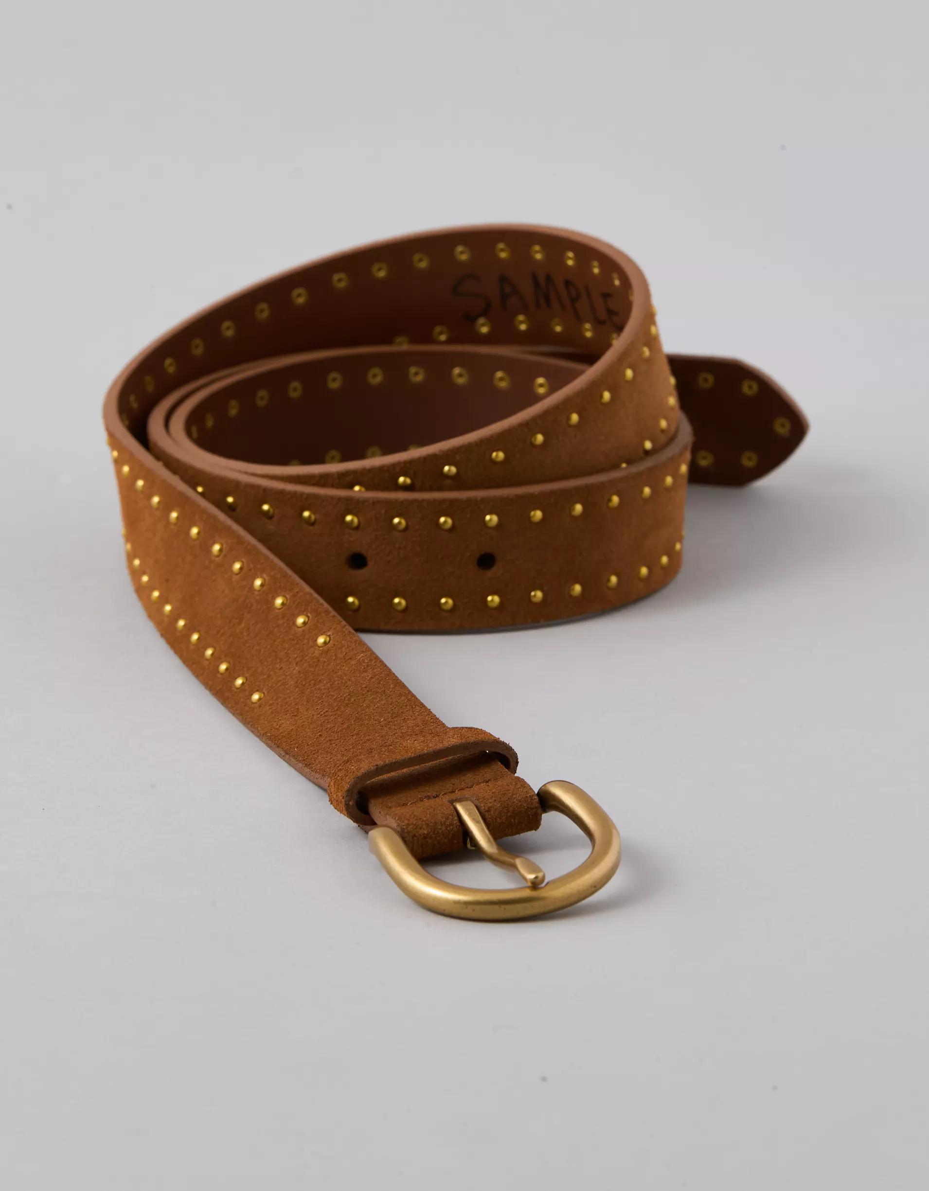 AE Suede Studded Belt Product Image