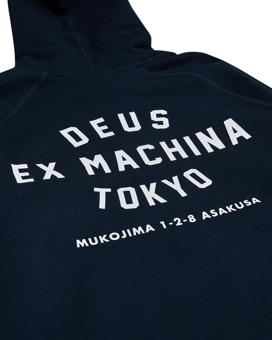 Tokyo Address Hoodie - Navy Product Image