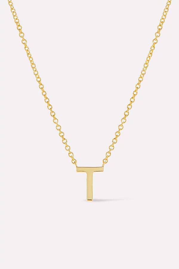 Ana Luisa Gold Letter Initial Necklace, Womens at Urban Outfitters Product Image