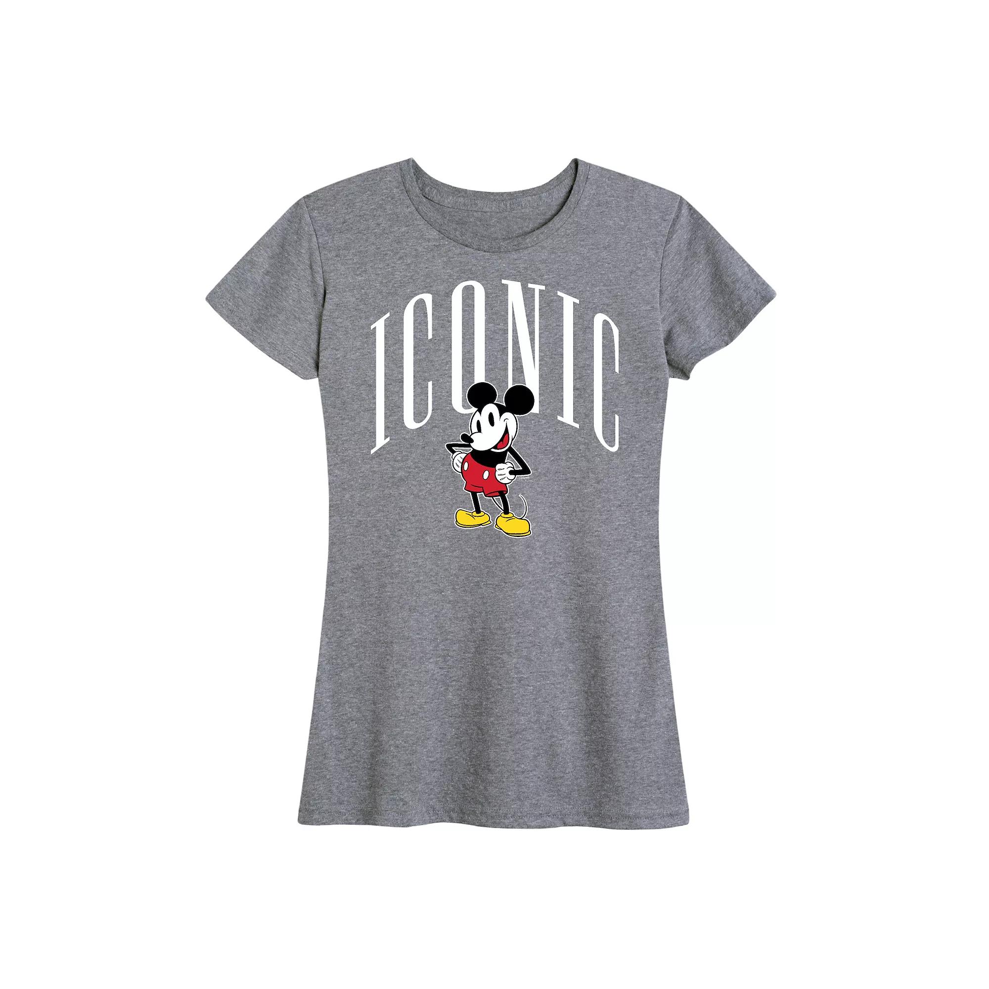 Disney's Mickey Mouse Women's Iconic Graphic Tee,  Product Image