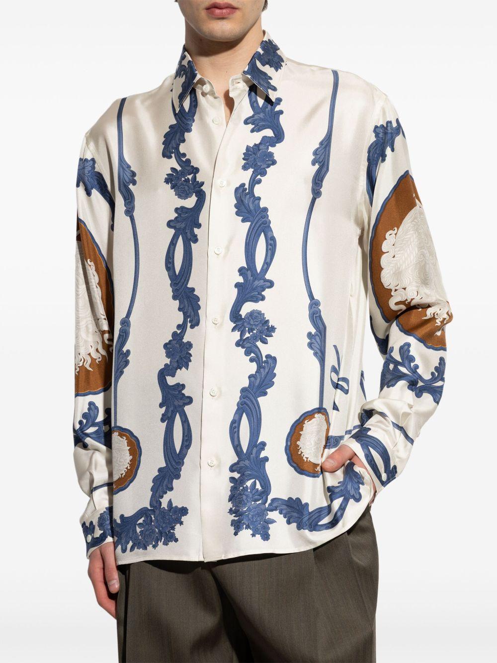 Medusa Cameo-print shirt Product Image