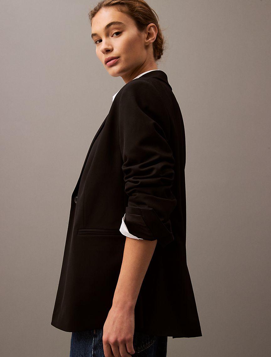 Soft Crepe Blazer Product Image