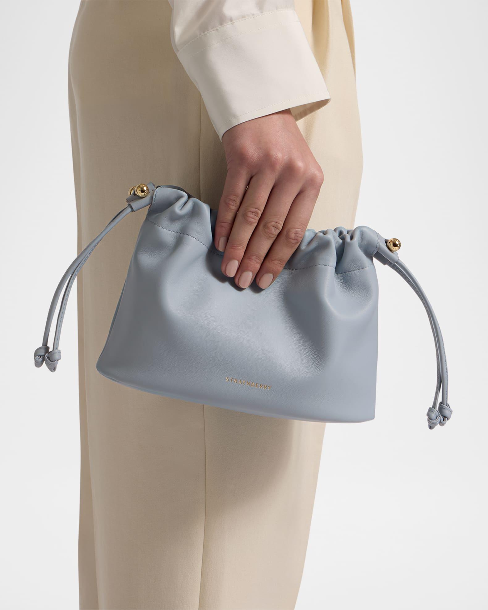 Charlotte Drawstring Nappa Leather Crossbody Bag Product Image