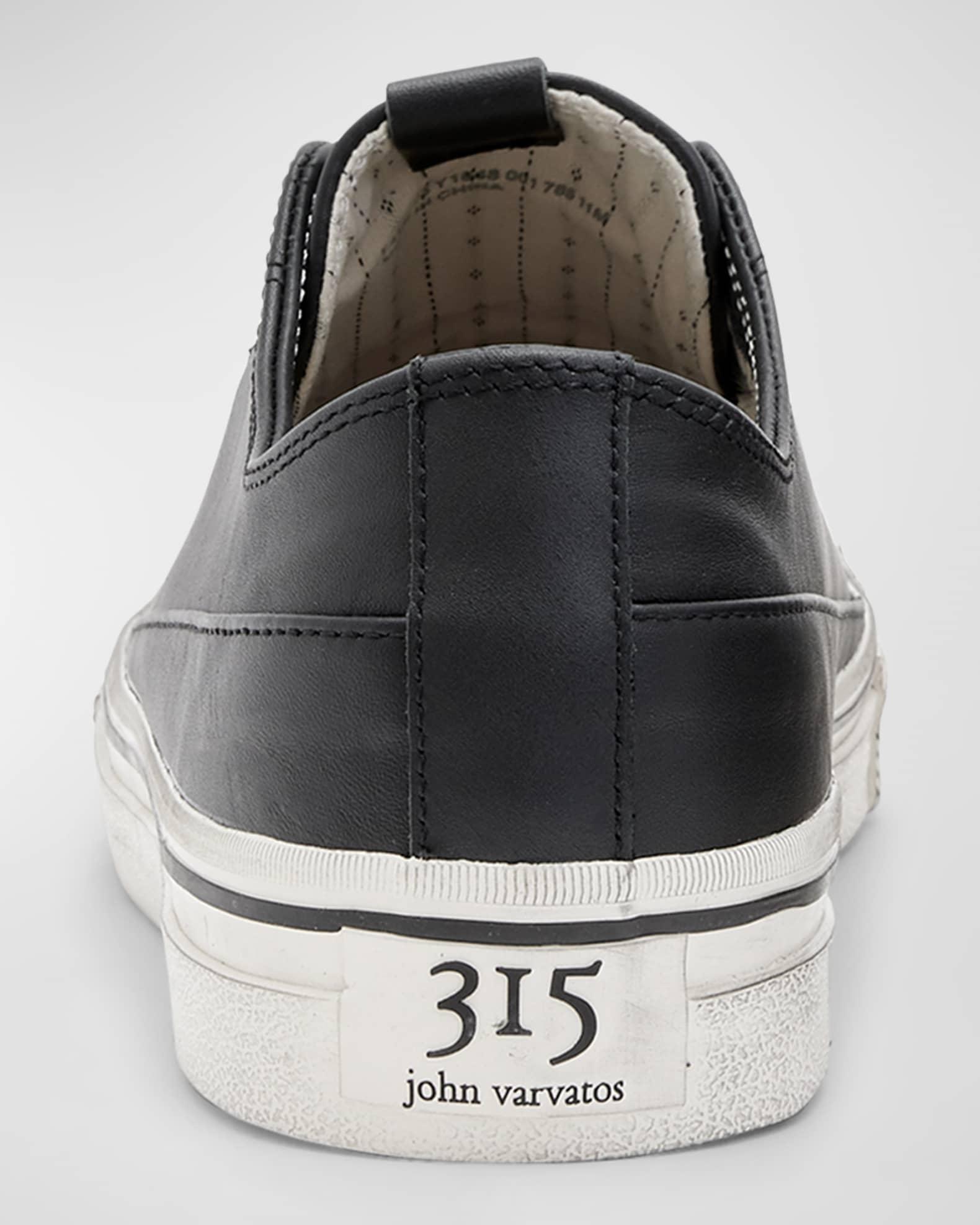 Men's Vulc Laceless Low Top Leather Shoes  Product Image