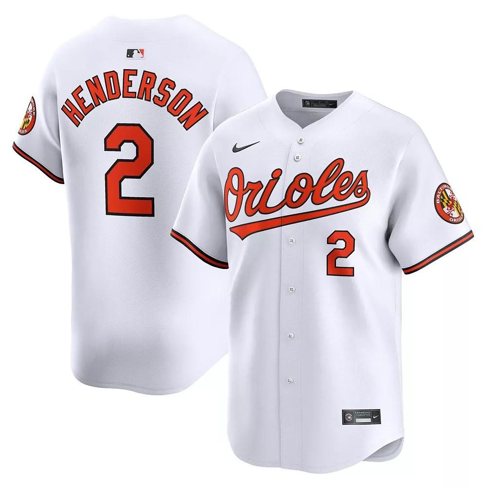 Gunnar Henderson Baltimore Orioles Nike Mens Dri-FIT ADV MLB Limited Jersey | T7LMOLHOOL9-00A Product Image