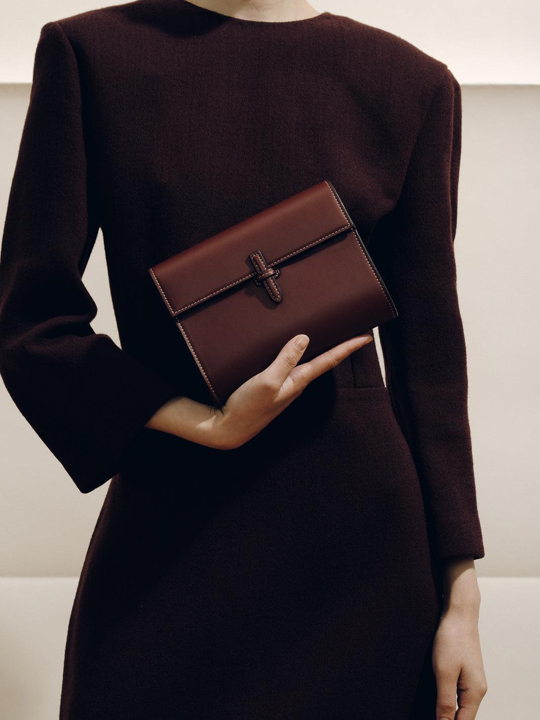 The Small Soft Clutch in Nappa Product Image