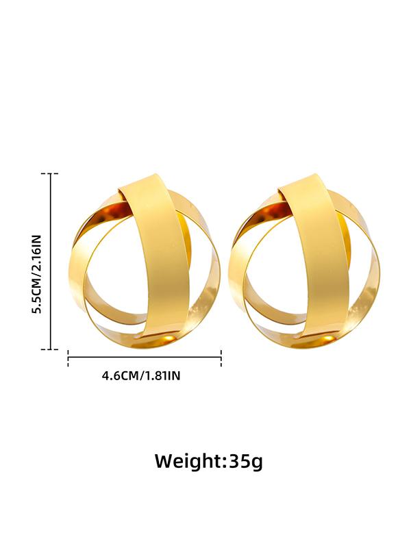 Geometric Drop Earrings Product Image