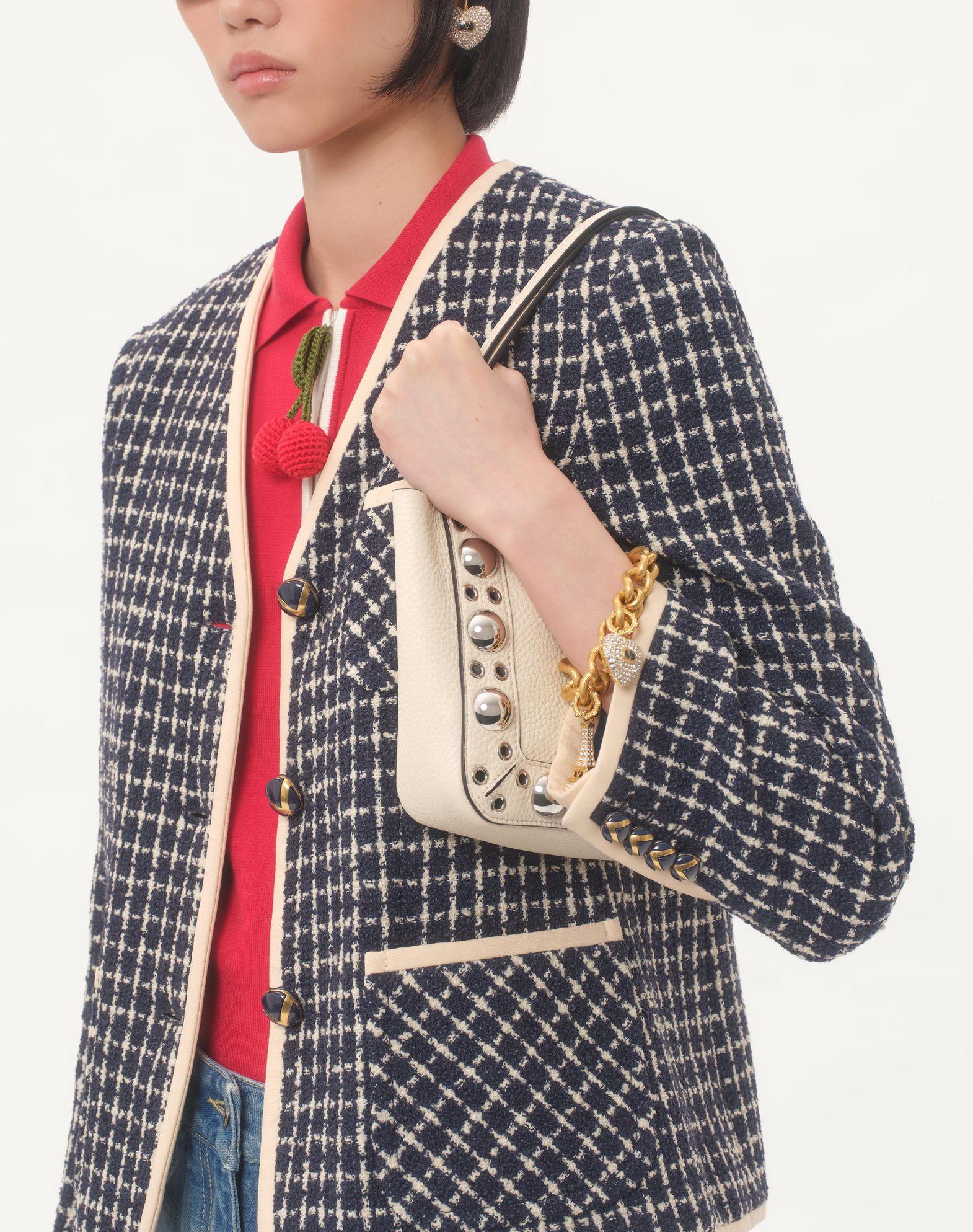 Valentino Garavani Nellcôte Mini Shopping Bag In Grainy Calfskin Product Image