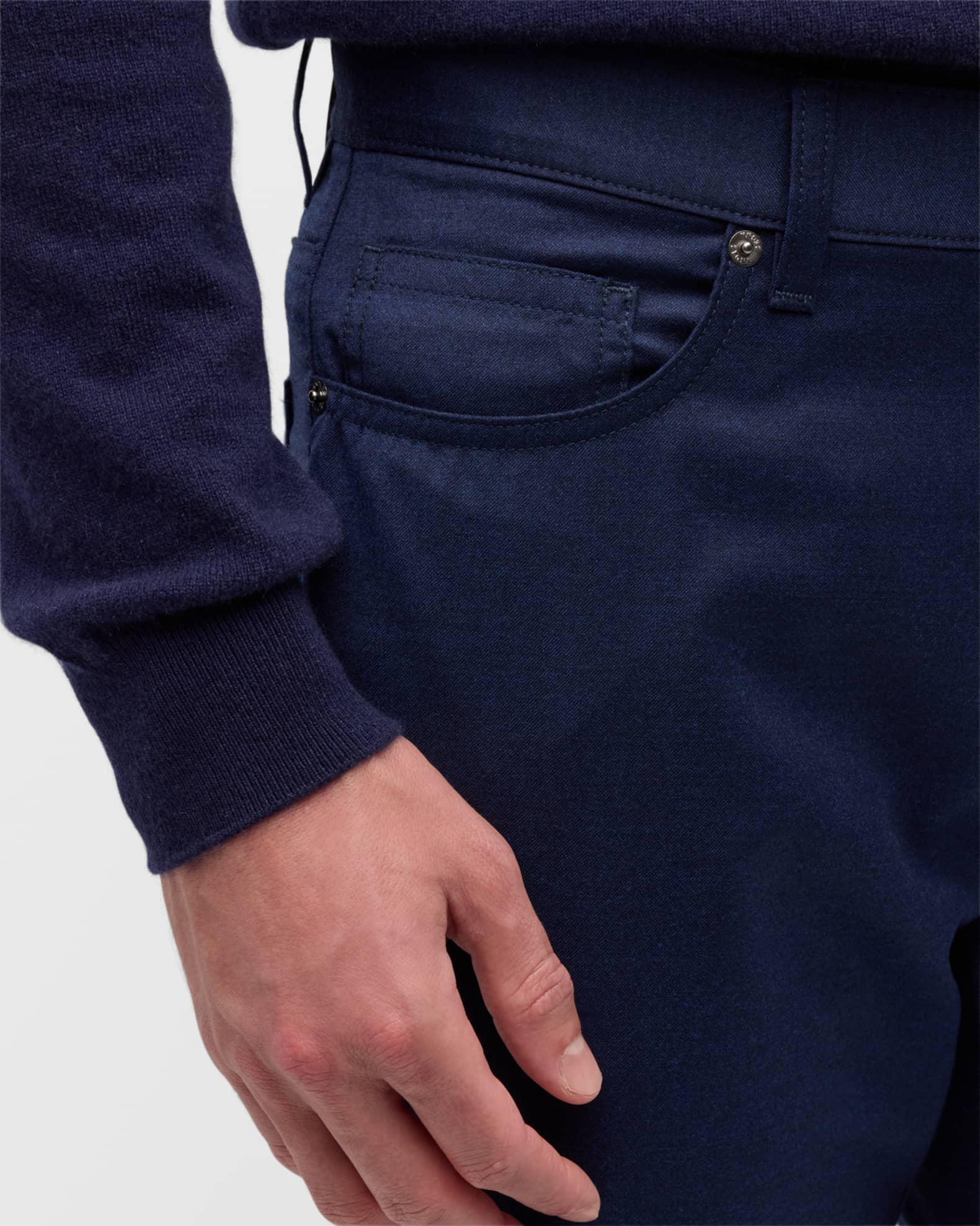 Men's Wool Flannel 5-Pocket Pants Product Image