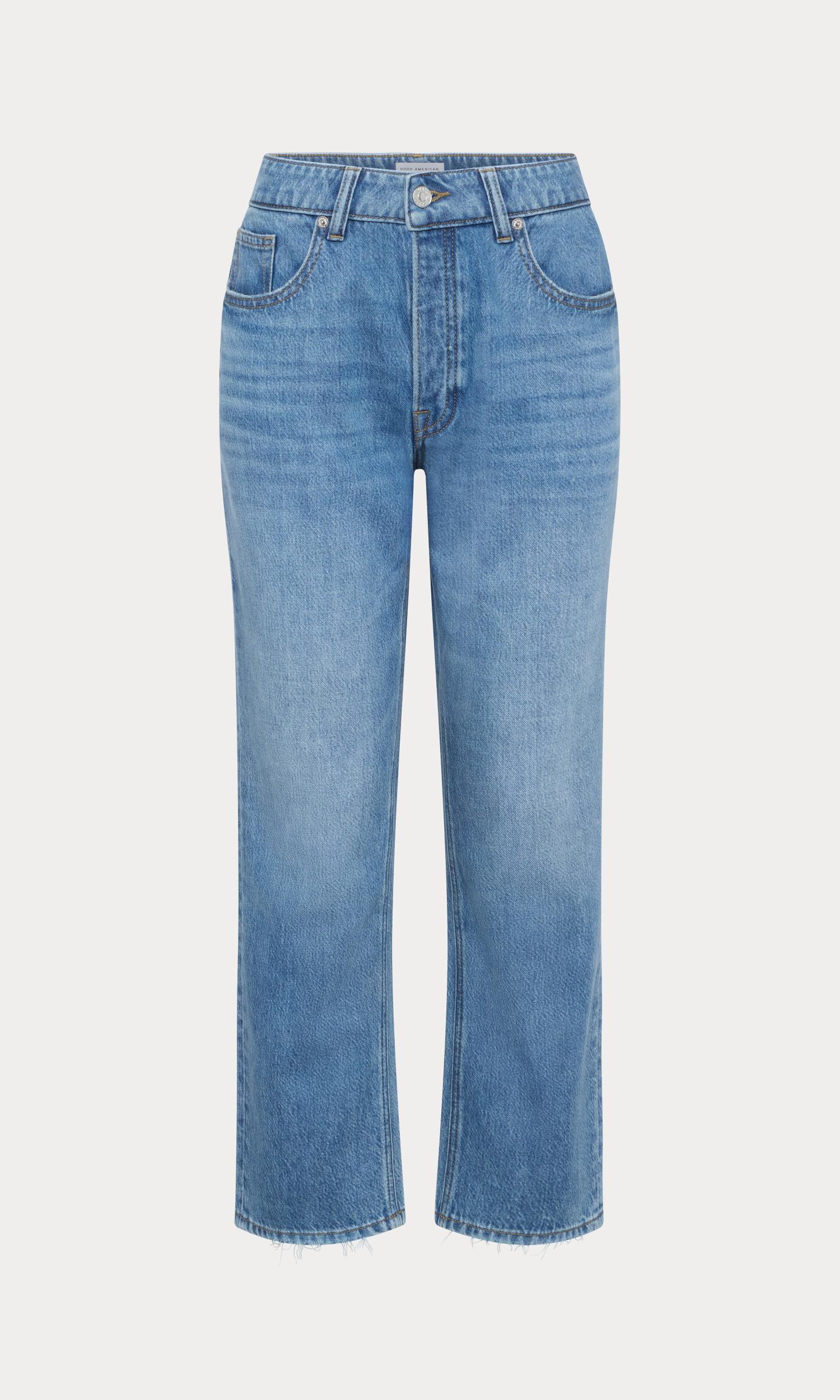 WEIGHTLESS BOYFRIEND JEANS | INDIGO961 Product Image