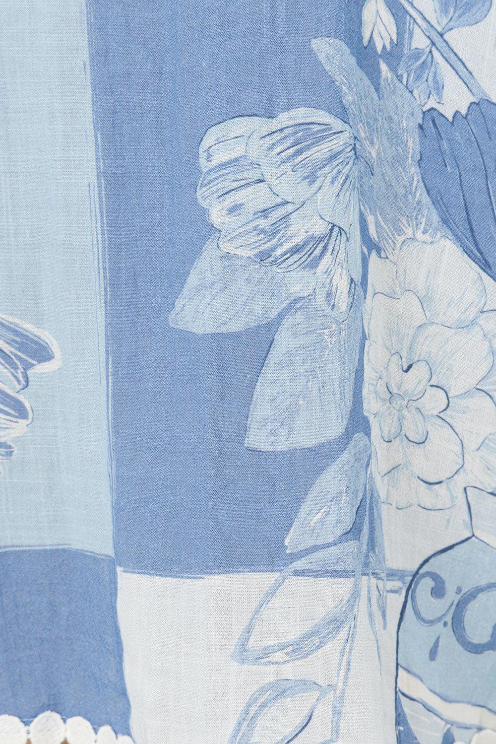 Kelia Top - Vaso Blu Product Image