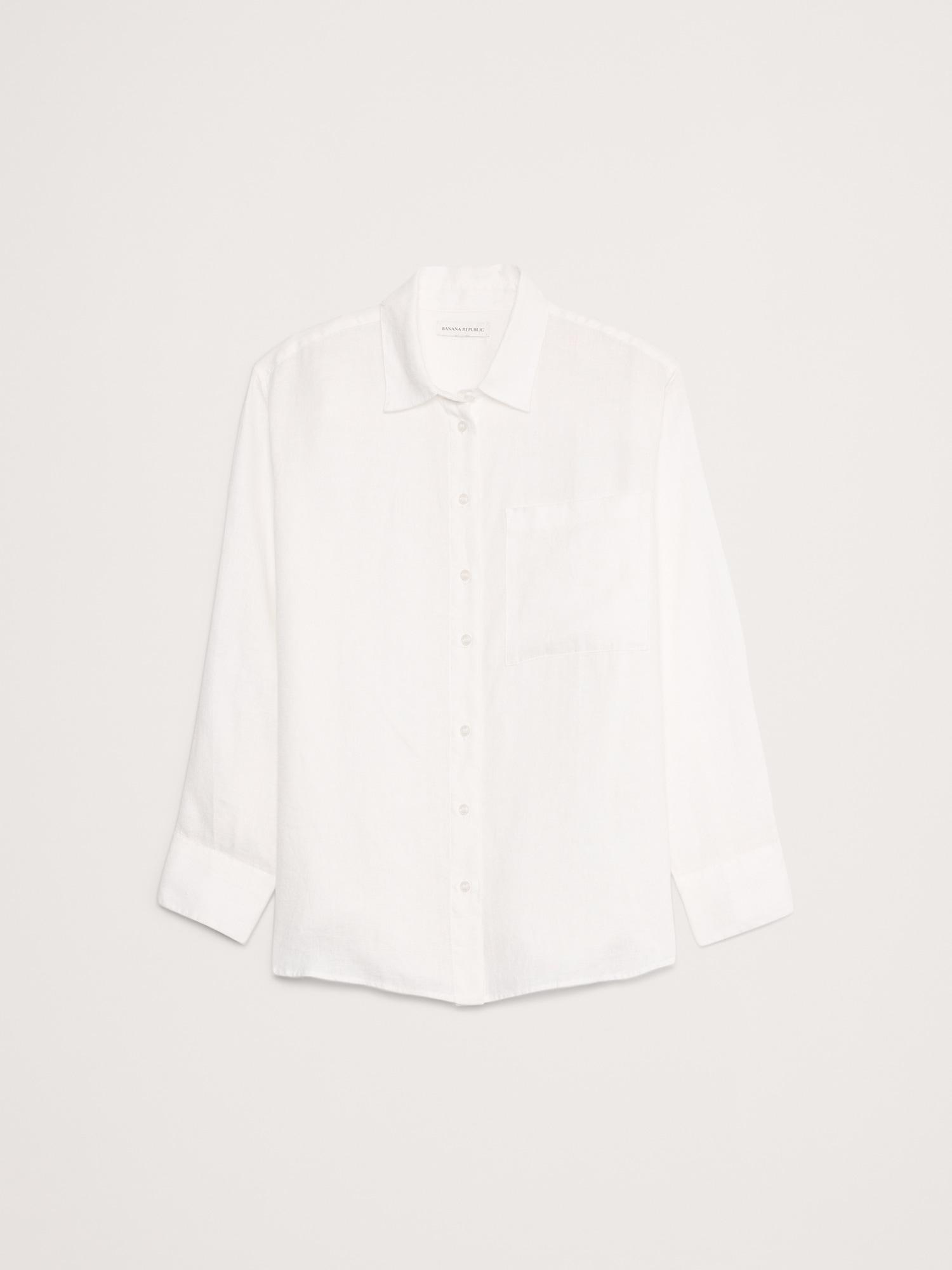 The Oversized Linen Shirt Product Image