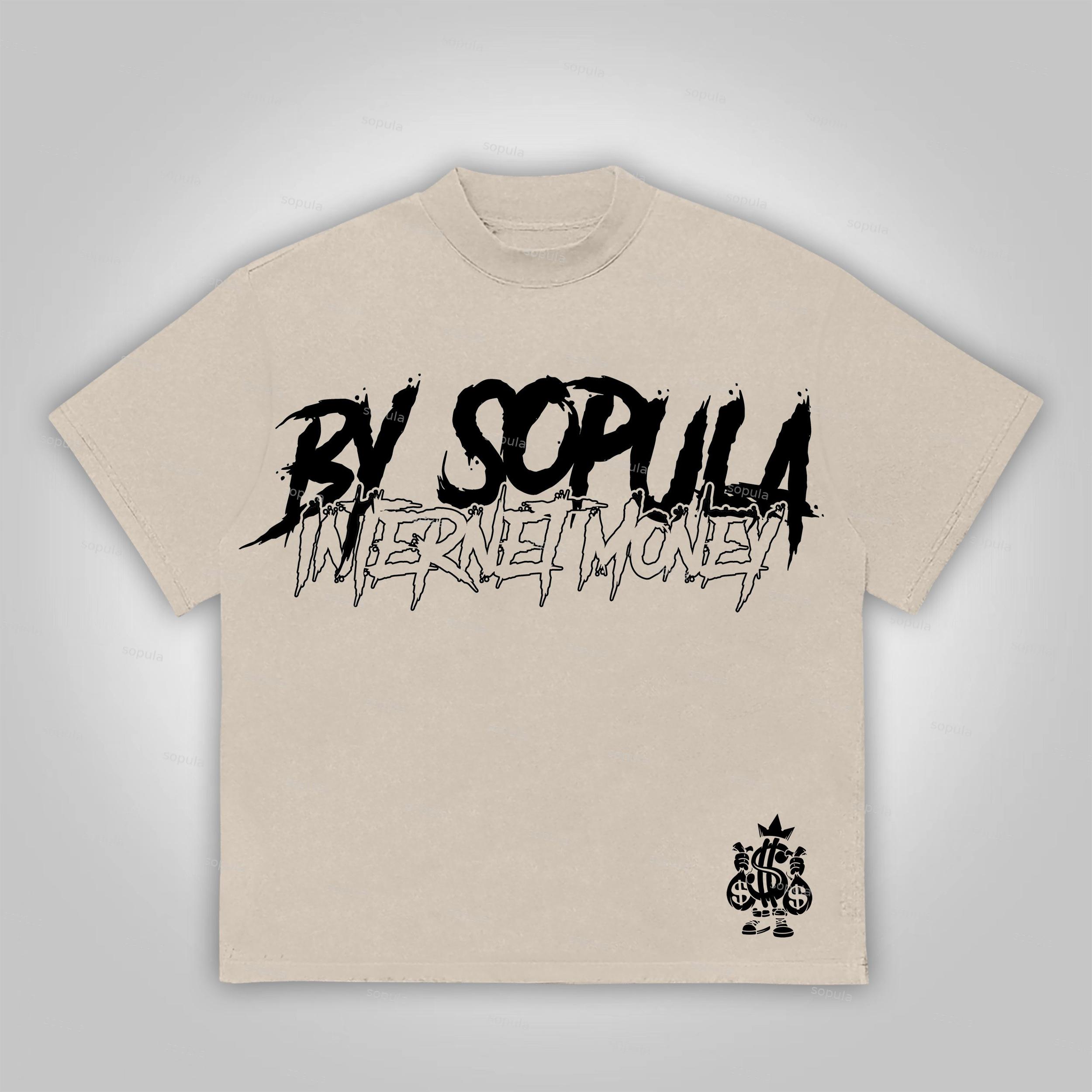 Sopula Internet Money Cotton T-shirt Product Image