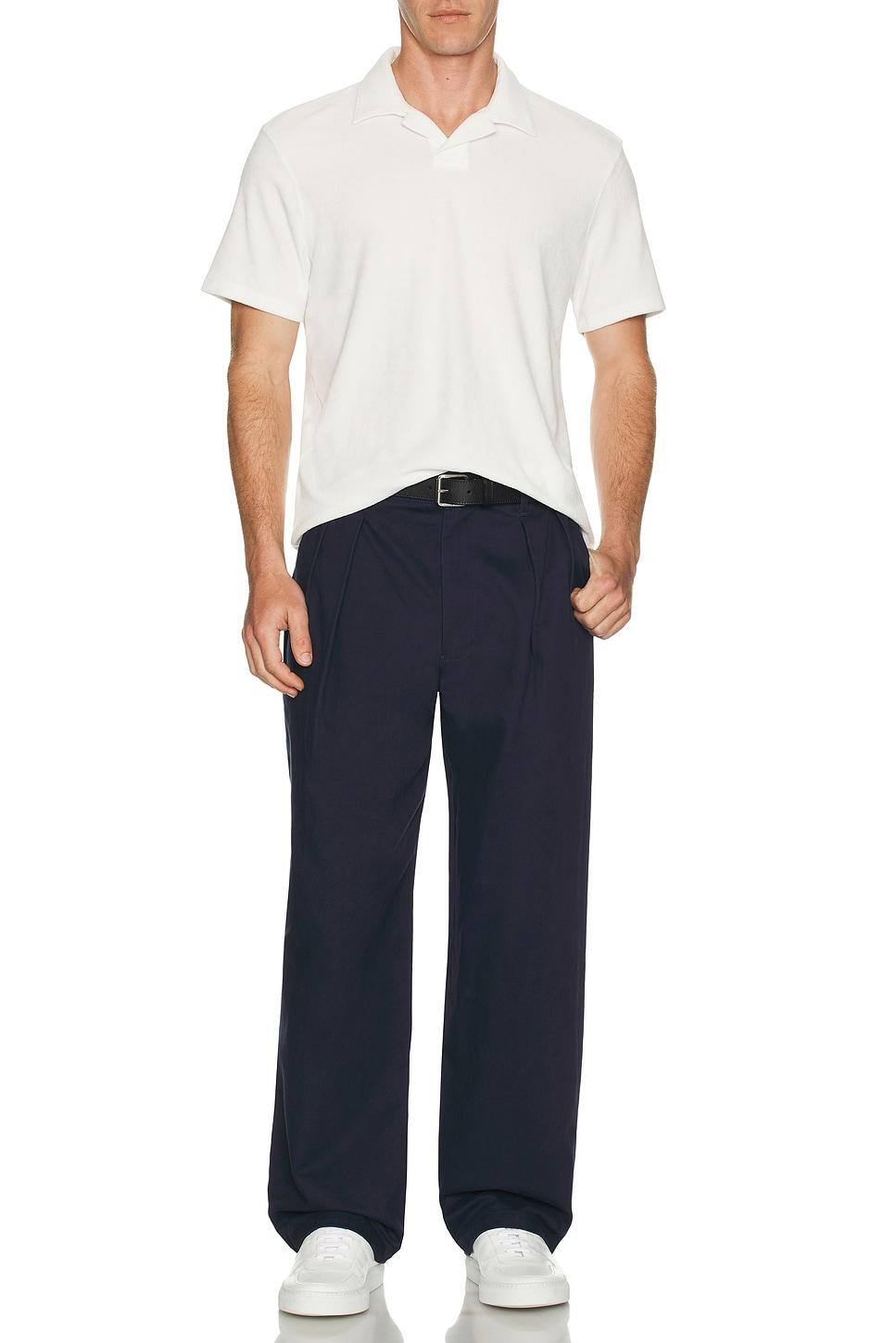 Loop Terry Johnny Collar Polo Product Image