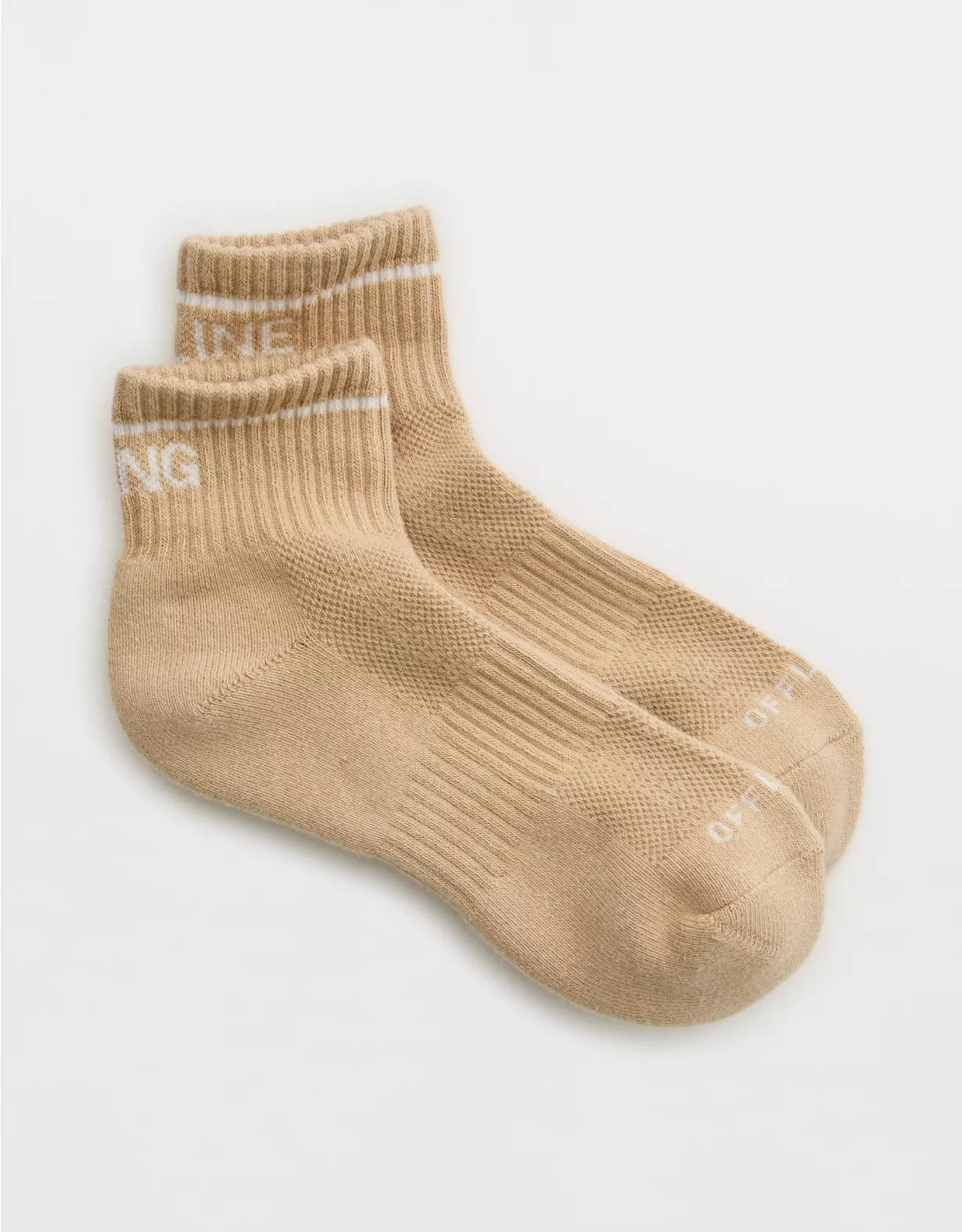 OFFLINE By Aerie Mesh Short Crew Sock Product Image