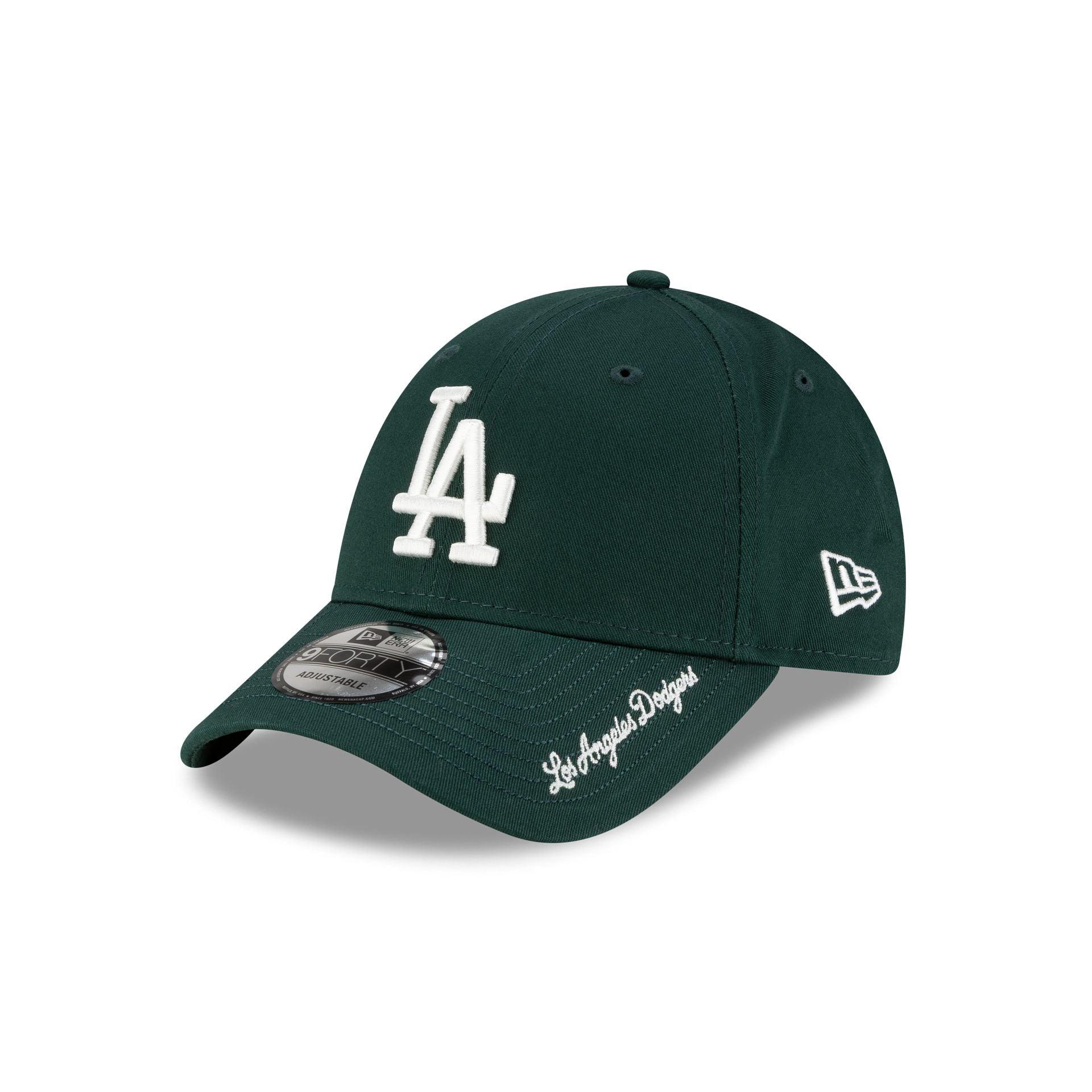 New Era Branded Sweep Rugby Kelly Green 9FORTY Adjustable Hat Male Product Image